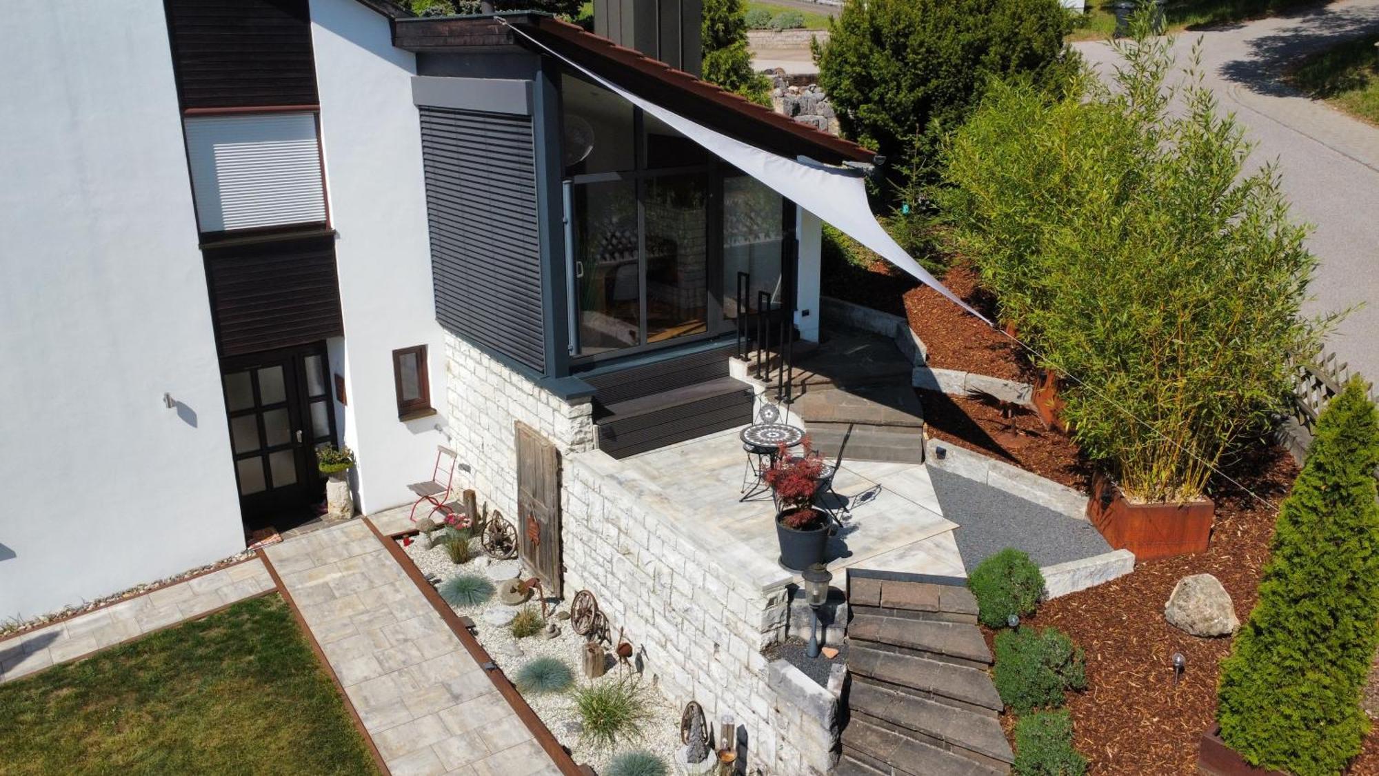 Ferienwohnung Dreiburgenblick 리덴부르크 외부 사진